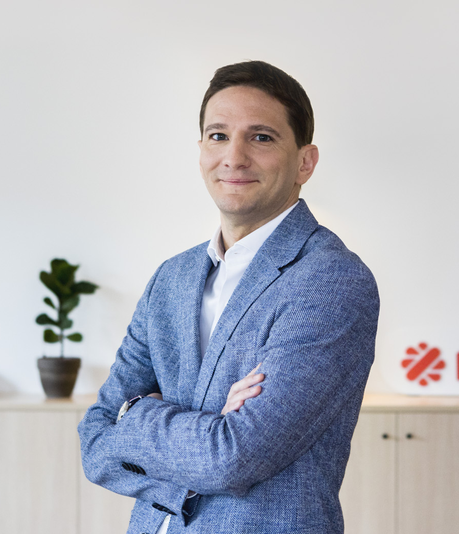 portrait of Alexandre Fretti co-CEO of Malt